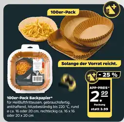 NETTO 100er-pack backpapier Angebot