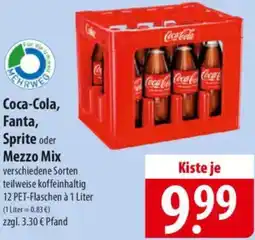 Famila Nord Ost Coca-Cola, Fanta, Sprite oder Mezzo Mix Angebot