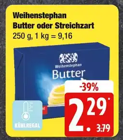 Edeka Weihenstephan butter oder streichzart Angebot