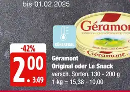 Edeka Géramont original oder le snack Angebot