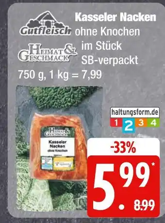 Edeka Gutfleisch kasseler nacken Angebot