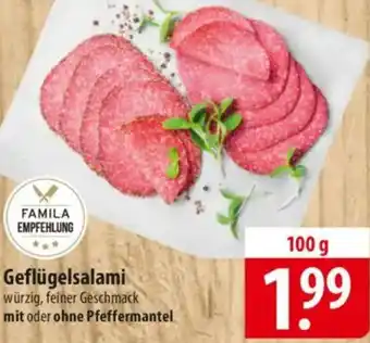 Famila Nord Ost Geflügelsalami Angebot