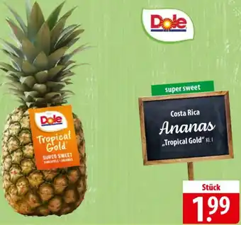 Famila Nord Ost Dole Costa Rica Ananas „Tropical Gold" Angebot