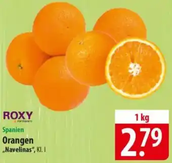 Famila Nord Ost ROXY Spanien Orangen „Navelinas" Angebot