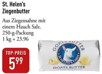 Galeria Markthalle St. Helen's Ziegenbutter Angebot