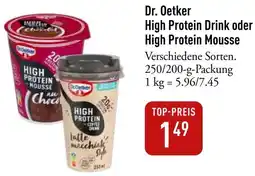 Galeria Markthalle Dr. Oetker High Protein Drink oder High Protein Mousse Angebot