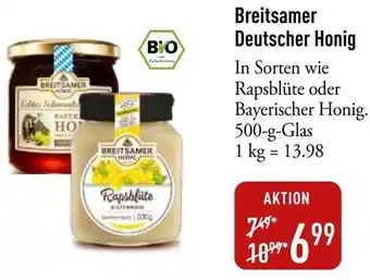 Galeria Markthalle Breitsamer Deutscher Honig Angebot