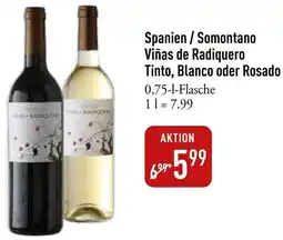 Galeria Markthalle Spanien / Somontano Viñas de Radiquero Tinto, Blanco oder Rosado Angebot