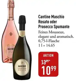 Galeria Markthalle Cantine Maschio Rosato oder Prosecco Spumante Angebot