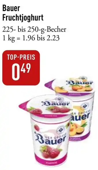 Galeria Markthalle Bauer Fruchtjoghurt Angebot