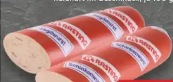 Edeka Rasting Rheinische Schinkenwurst Angebot