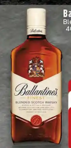 Edeka Ballantines Finest Blended Scotch Whisky Angebot