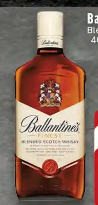 Edeka Ballantines Finest Blended Scotch Whisky Angebot