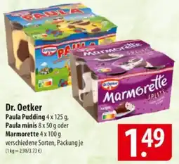 Famila Nord Ost Dr. Oetker Paula Pudding Angebot