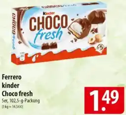 Famila Nord Ost Ferrero kinder Choco fresh Angebot