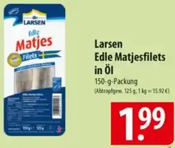 Famila Nord Ost Larsen Edle Matjesfilets in Öl Angebot