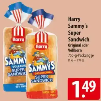 Famila Nord Ost Harry Sammy's Super Sandwich Angebot