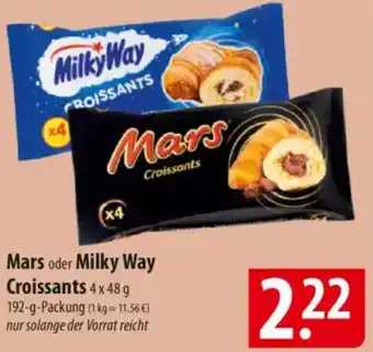 Famila Nord Ost Mars oder Milky Way Croissants Angebot