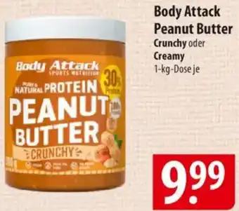 Famila Nord Ost Body Attack Peanut Butter Angebot