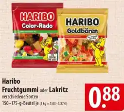 Famila Nord Ost Haribo Fruchtgummi oder Lakritz Angebot