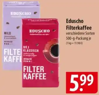 Famila Nord Ost Eduscho Filterkaffee Angebot