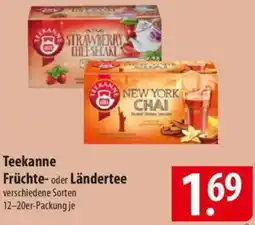 Famila Nord Ost Teekanne Früchte- oder Ländertee Angebot