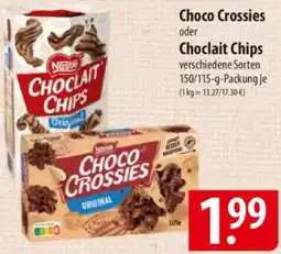 Famila Nord Ost Choco Crossies oder Choclait Chips Angebot