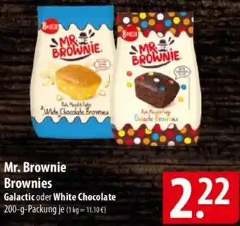 Famila Nord Ost Mr. Brownie Brownies Galactic oder White Chocolate Angebot