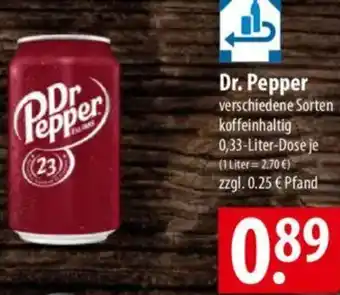 Famila Nord Ost Dr. Pepper Angebot