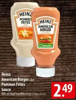 Famila Nord Ost Heinz American Burger oder Pommes Frites Sauce Angebot