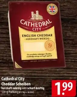 Famila Nord Ost Cathedral City Cheddar Scheiben Angebot