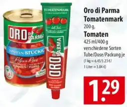 Famila Nord Ost Oro di Parma Tomatenmark oder Tomaten Angebot