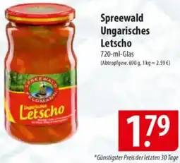 Famila Nord Ost Spreewald Ungarisches Letscho Angebot