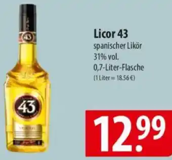 Famila Nord Ost Licor 43 spanischer Likör Angebot