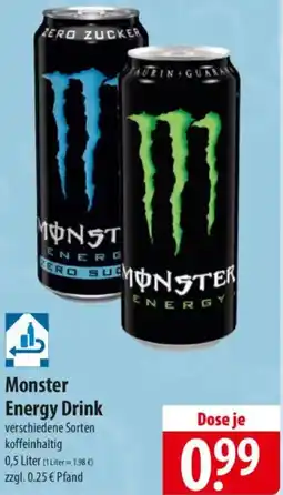 Famila Nord Ost Monster Energy Drink Angebot