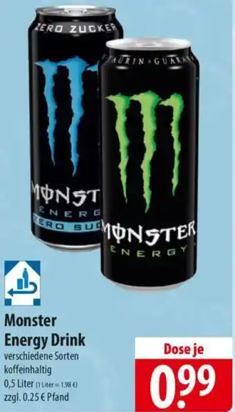 Famila Nord Ost Monster Energy Drink Angebot