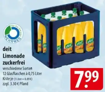 Famila Nord Ost deit Limonade zuckerfrei Angebot