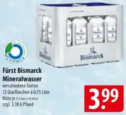 Famila Nord Ost Fürst Bismarck Mineralwasser Angebot