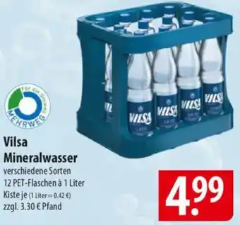 Famila Nord Ost Vilsa Mineralwasser Angebot