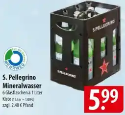 Famila Nord Ost S. Pellegrino Mineralwasser Angebot