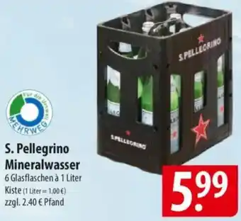 Famila Nord Ost S. Pellegrino Mineralwasser Angebot