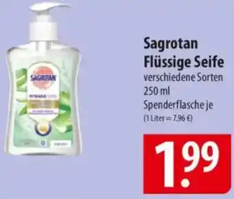 Famila Nord Ost Sagrotan Flüssige Seife Angebot