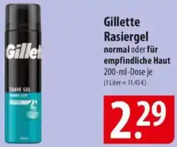 Famila Nord Ost Gillette Rasiergel Angebot