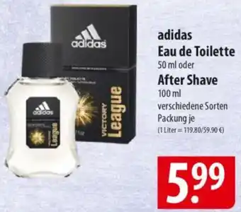 Famila Nord Ost adidas Eau de Toilette oder After Shave Angebot