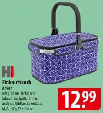 Famila Nord Ost Hi Einkaufskorb Anker Angebot