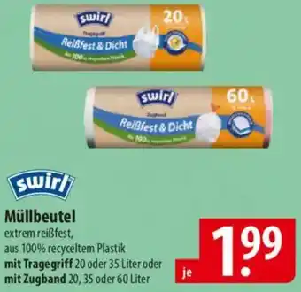 Famila Nord Ost Swirl Müllbeutel Angebot