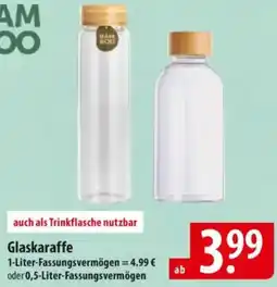 Famila Nord Ost BAM BOO Glaskaraffe Angebot