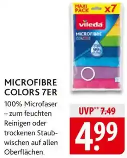 Famila Nord Ost Vileda microfibre colors 7er Angebot