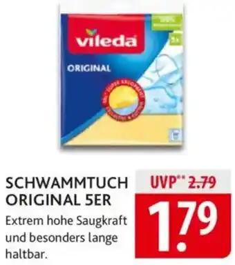 Famila Nord Ost Vileda schwammtuch original 5er Angebot