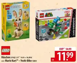 Famila Nord Ost LEGO Häschen oder Mario Kart - Yoshi-Bike Angebot